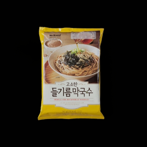 이마트 노브랜드 고소한 들기름막국수 167g (6개)_이미지