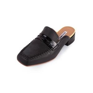 ������ũ NUOSMIQ PUKA Bloafers BLACK / MIQ21SF001BLK