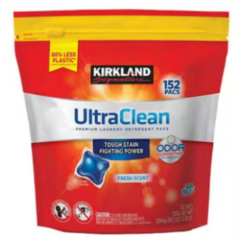 커클랜드 울트라 클린 캡슐세제 152개입 (2개)_이미지