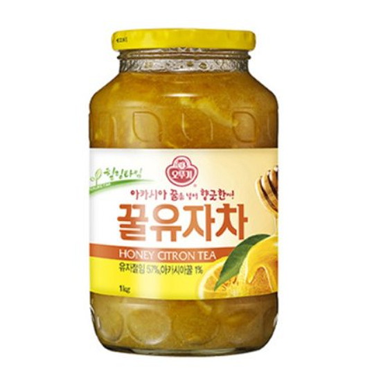 오뚜기 꿀유자차 1kg (1개)