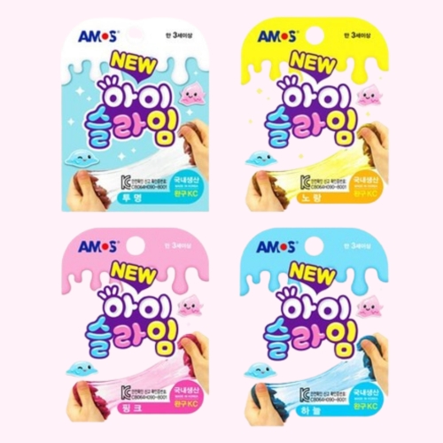 아모스 NEW 아이슬라임 70g 슬라임 액괴 액체괴물 1개_이미지