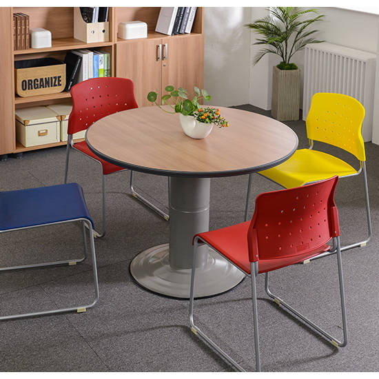 레이디가구 원탁 테이블 더아카시아 900 (90x72cm)