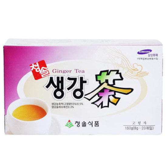청솔식품 청솔 생강차 20T (1개)_이미지