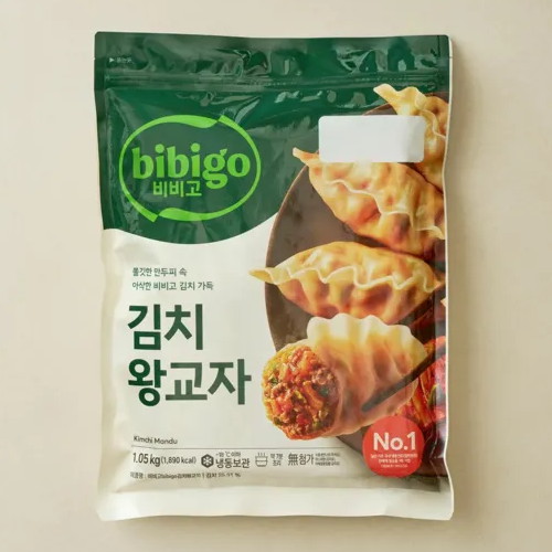 CJ제일제당 비비고 김치 왕교자 1.05kg (1개)