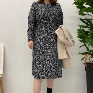 아이우먼 빅사이즈사랑해요 E904L110 루밍플라워미디원피스 BS_이미지
