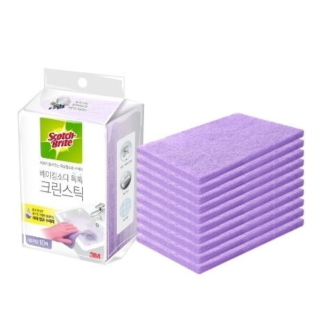 3M 스카치브라이트 베이킹소다 톡톡 크린스틱 시트타입 15매 (1개)