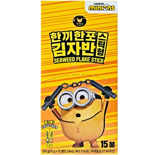 만전식품 만전김 한끼한포 스틱 김자반 150g (3개)_이미지