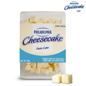 크래프트 필라델피아 큐브치즈케익 플레인 700g (1개)_이미지