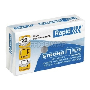 래피드 강력스테플심/33호침 26/6 1000pcs/Rapid 스테플러심-1000pcs이미지입니다. 누르면 해당 게시물로 새창이동합니다.