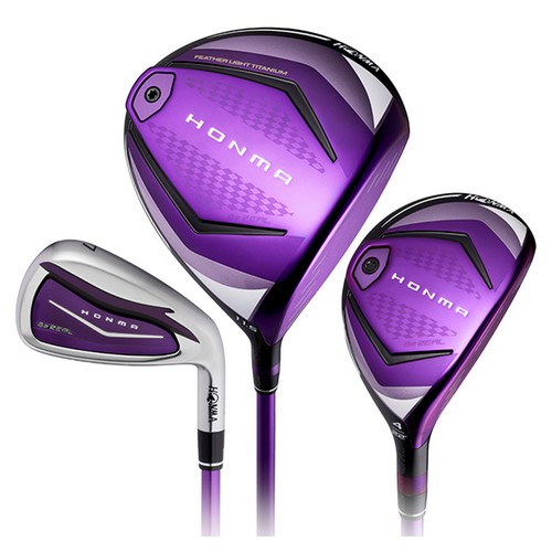 혼마 비즐4 여성용 풀세트 (9개 D+U+I 카본 정품)