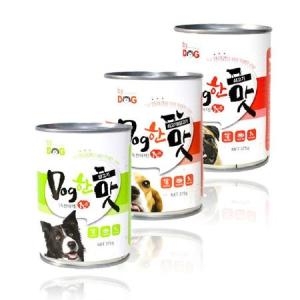  오션 독한맛캔 375g/강아지캔/애견간식/강아지간식/애견캔