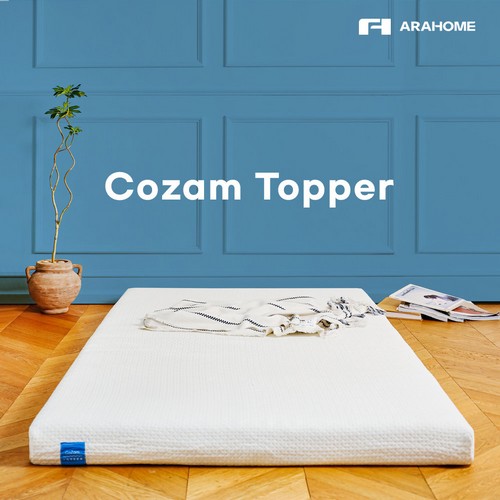 아라홈 코잠 메모리폼 토퍼 매트리스 SS (9cm)_이미지