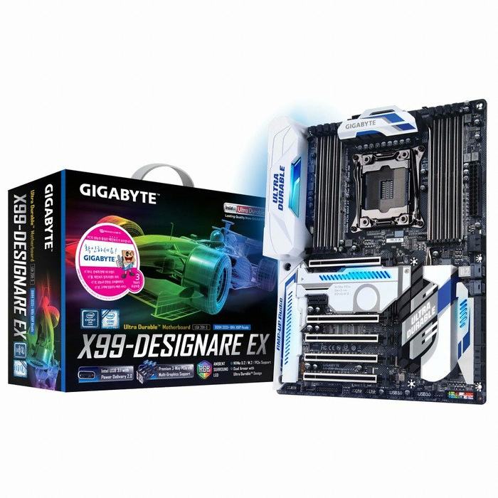 GIGABYTE GA-X99-Designare EX 듀러블에디션 제이씨현_이미지