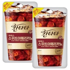 롯데칠성음료 칸타타 아이스 스위트 아메리카노 230ml (10개)_이미지