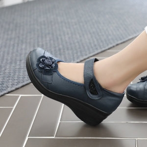 제이슈 제이슈 천연소가죽 제니오 통굽 메리제인 2컬러 6cm굽_이미지