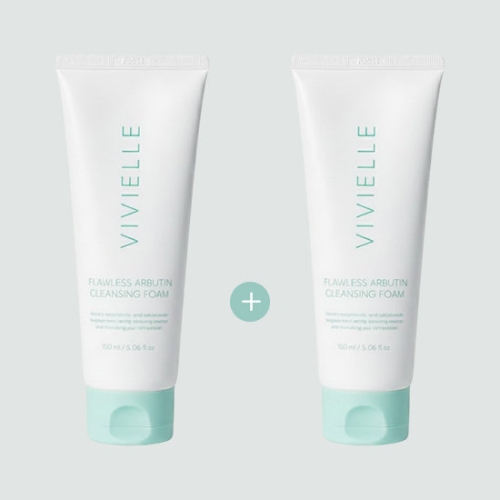 비비엘르 플러리스 알부틴 딥 클렌징폼 150ml (2개)_이미지