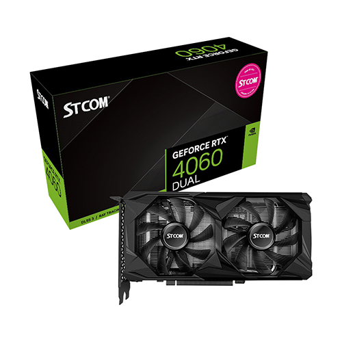 STCOM 지포스 RTX 4060 DUAL D6 8GB_이미지