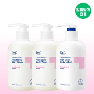 고운세상 닥터지 더모이스처 배리어D 리치덤 바디워시 400ml 2개+바디로션 400ml (1세트)_이미지