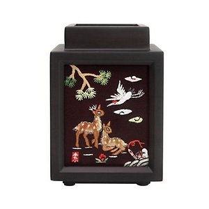 소춘김영자 명품손자수 한면 연필꽂이(십장생)