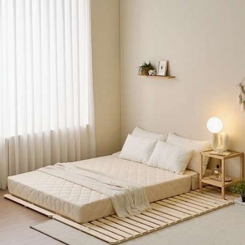BIF보루네오 엘리브 고급형 3단 접이식 토퍼 매트리스 SS (15cm)