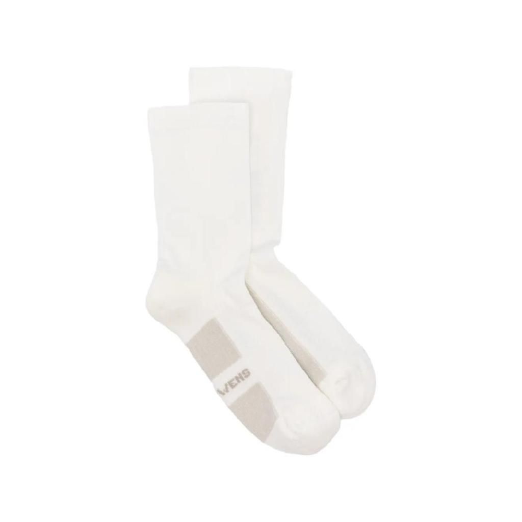  릭오웬스 로고 프린트 양말 RP01F6498SOCKC T