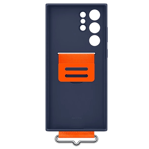 삼성전자 갤럭시S22 울트라 실리콘 커버 with 스트랩 EF-GS908_이미지