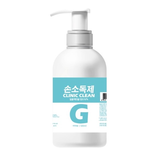 그린월드팜 클리닉 크린겔 손소독제 500ml (1개)_이미지
