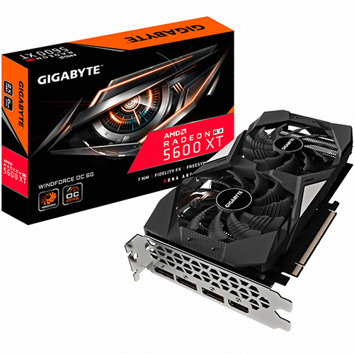 GIGABYTE 라데온 RX 5600 XT WINDFORCE OC D6 6GB
