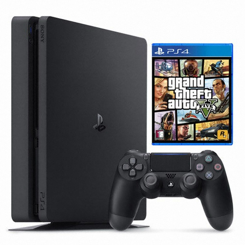 SIE 신형 플레이스테이션 4 500GB CUH-2017 게임 타이틀 패키지 (GTA5)