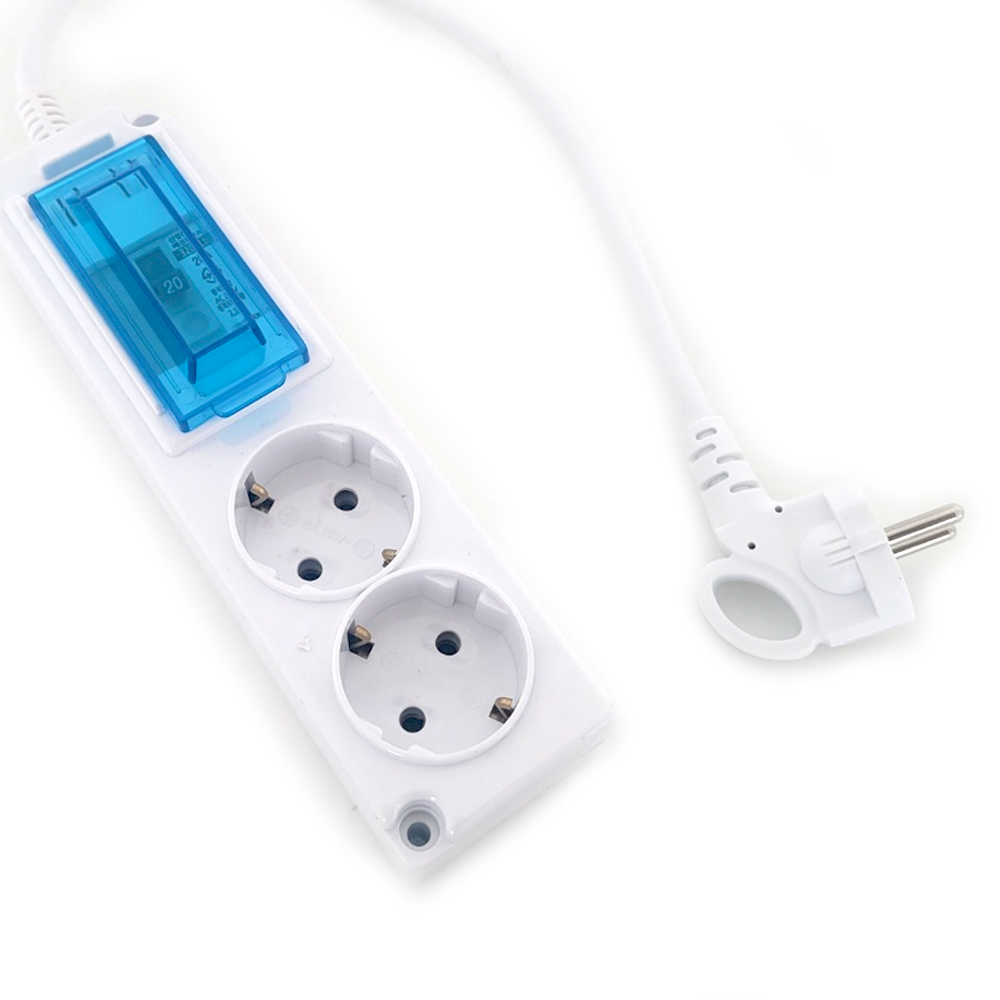 서울전기 원스탑 2구 배선차단 고용량 멀티탭 (50cm)