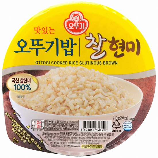 오뚜기 맛있는 오뚜기밥 찰현미 210g (15개)_이미지