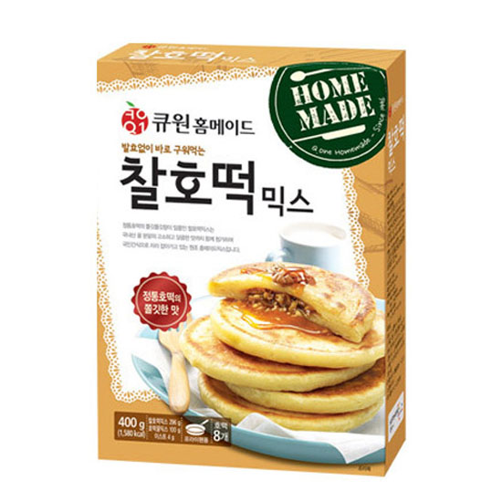 큐원 홈메이드 찰호떡믹스 400g (10개)_이미지