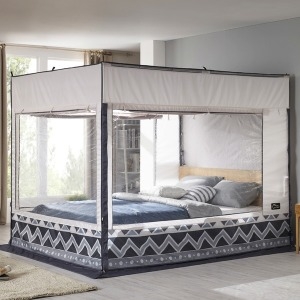 알뜨리 프리미엄 사각 난방텐트 퀸킹 세트/방한 보온 실내