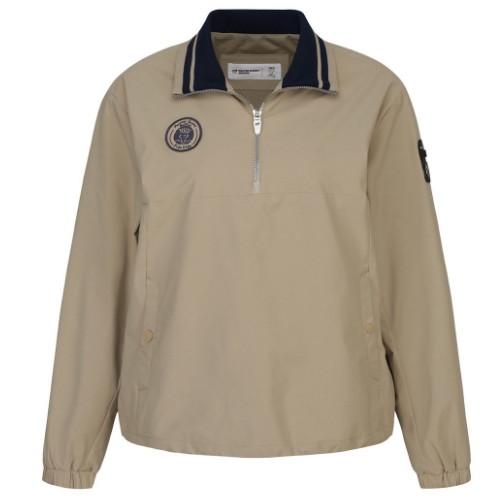 마스터바니에디션 피도디도 패치 하프집업 긴팔 티셔츠 431C3JP254 (BG, 베이지)_이미지