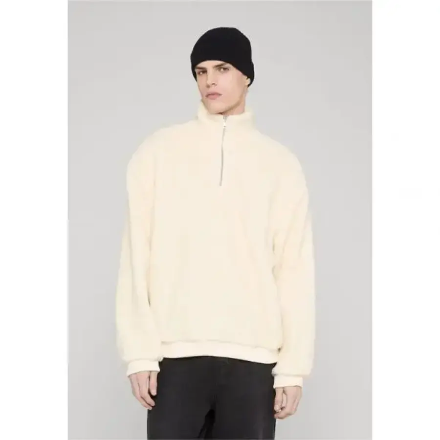 어반 Classics 클래식스 트로이어 플리스 점퍼 화이트샌드 7652065_이미지