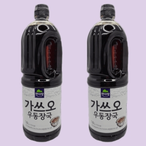 면사랑 가쓰오 우동장국 1.8L (2개)