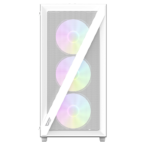 darkFlash DK260 Air MESH RGB 강화유리 (화이트)_이미지