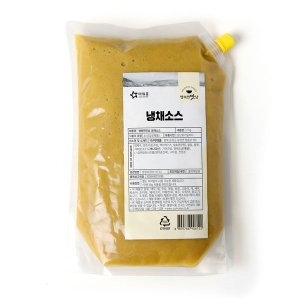 아워홈 냉채 소스 2kg 해파리 족발 겨자 소스