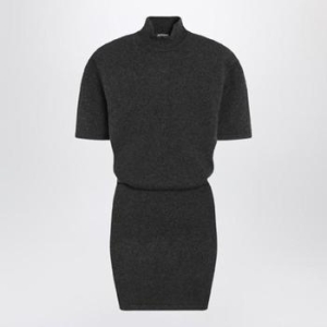 ��ũ���� Dark grey wool and cashmere dress 25HDRW00713AK00282/XL_JACQM-970_10..