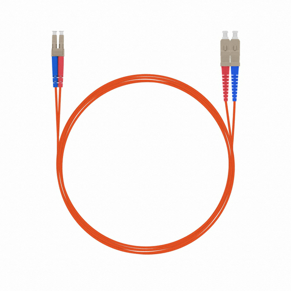 이지넷유비쿼터스 넥스트 LC-SC 멀티모드 광 패치코드 케이블 (NEXT-LS201MM, 1m)_이미지