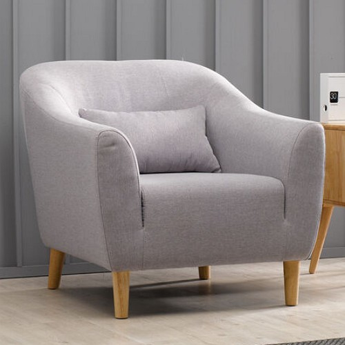 레이지보이 F2K 애쉬 원목 패브릭 소파 1인용