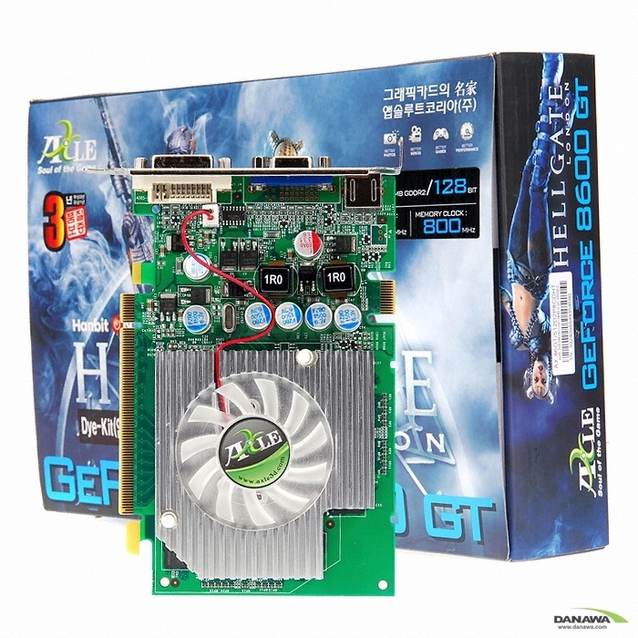 앱코 지포스 8600GT AXLE DDR2 512MB 헬게이트_이미지