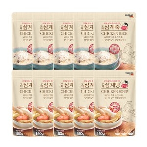 더독 수제 건강 삼계탕5개+삼계죽5개_이미지