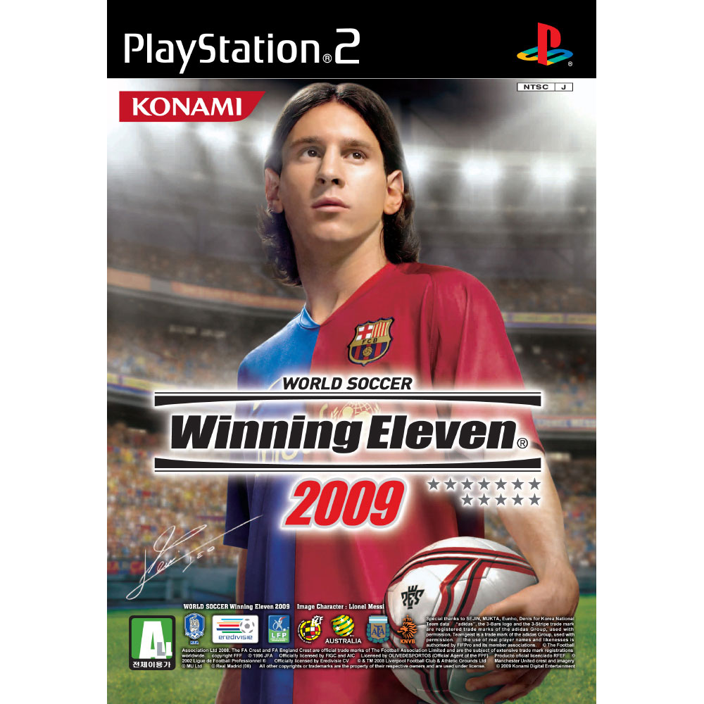위닝 일레븐 2009 PS2 일반판_이미지