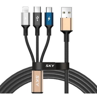 SKY 비트 27W 3in1 케이블 SKY-A2-3IN1-2M