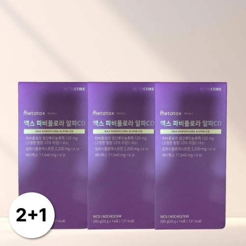 뉴트리코어 맥스 파비플로라 알파CD 14포 (3개)
