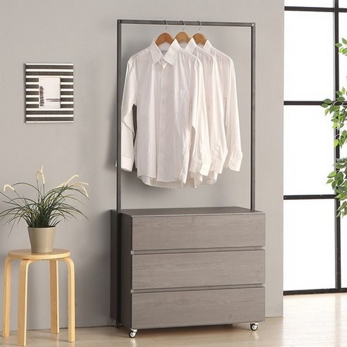 세컨드컨테이너 알렌 3단 시스템 행거 800