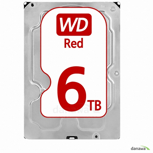 Western Digital WD RED 64M/해외구매 (6TB, WD60EFRX)