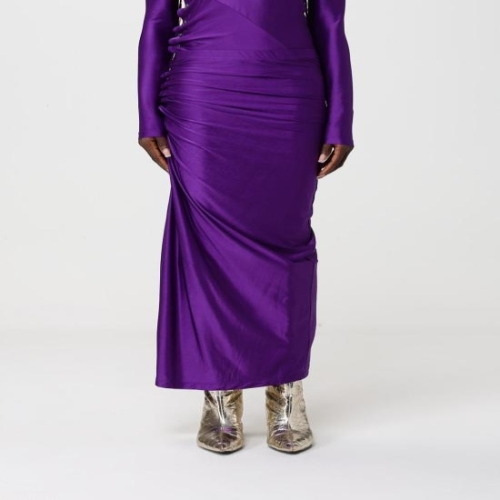 파코라반 롱 스커트 26PJJU515VI0267 P535 Violet