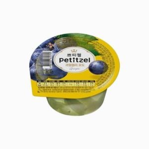CJ제일제당 쁘띠첼 과일젤리 포도 210g